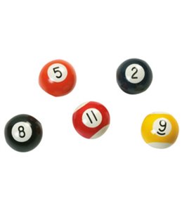 Sponsbal 'pool'  6,5 cm