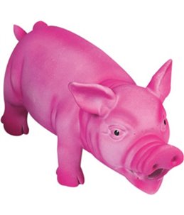 Latex zwijn pink 22cm 