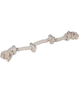 Hs katoen jack knoopbeen 4 knopen wit 60cm