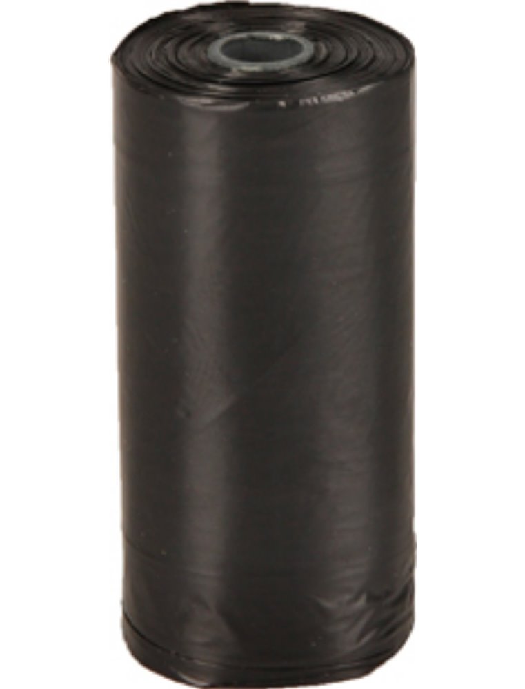 Poepzakjes basic zwart - 4x15st