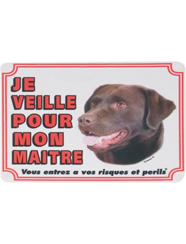 Waakbord fr - labrador brun