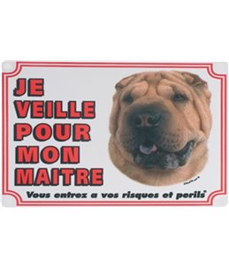 Waakbord fr - sharpei