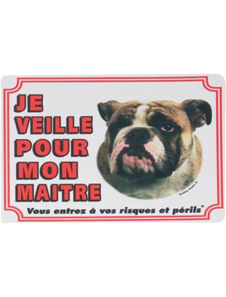 Waakbord fr - bulldog anglais