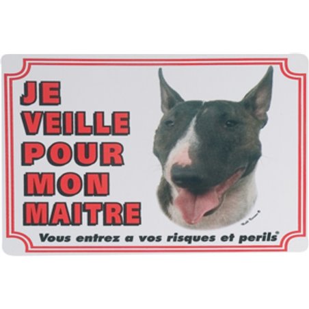 Waakbord fr - bull terrier 