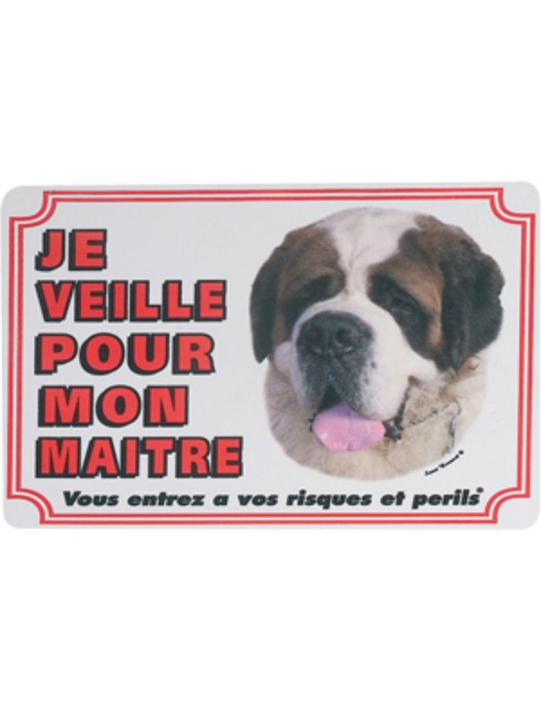 Waakbord fr - saint bernard