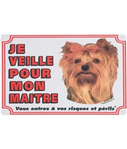 Waakbord fr - yorkshire terrier