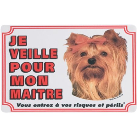 Waakbord fr - yorkshire terrier 