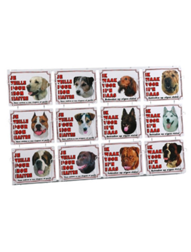 Display wandrek 100 waakborden leeg