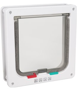 Poezendeur 4-way wit