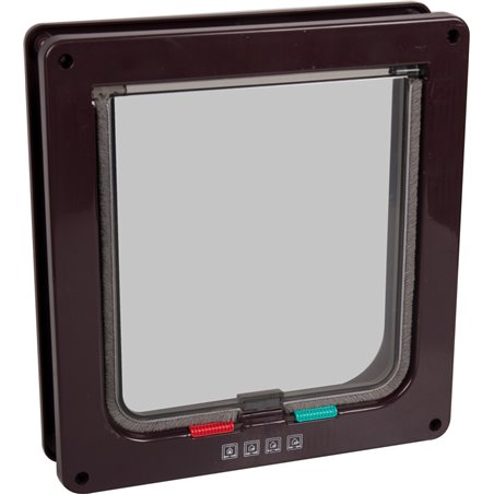 Poezendeur 4-way bruin 