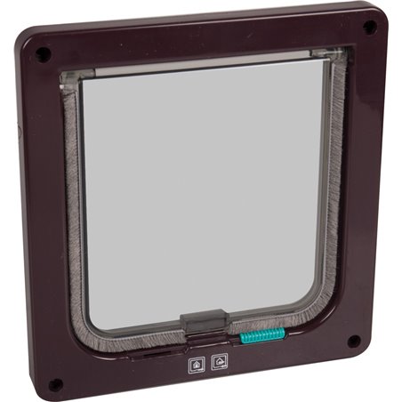 Poezendeur 2-way bruin 