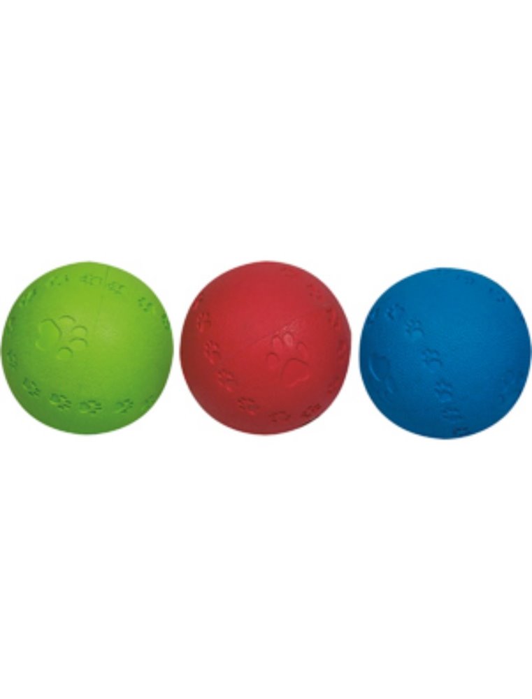 Rubber bal summer met piep 6 cm
