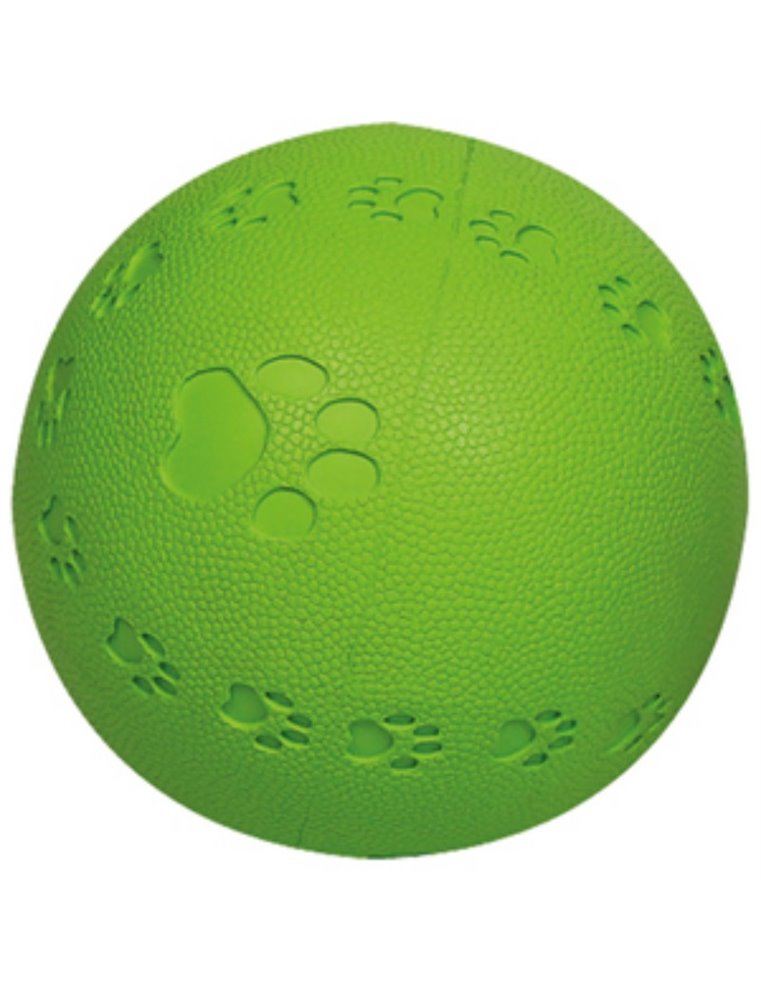Rubber bal summer met piep 6 cm