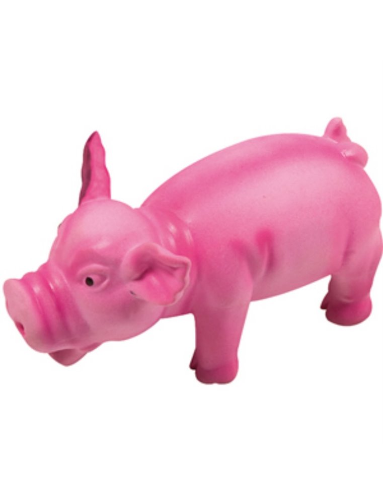 Latex zwijn 17cm ass ass. 3 verschillende speelgoedjes