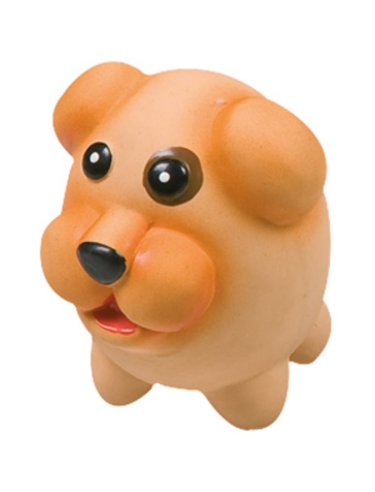 Latex ei-dier 10cm ass ass. 6 verschillende speelgoedjes