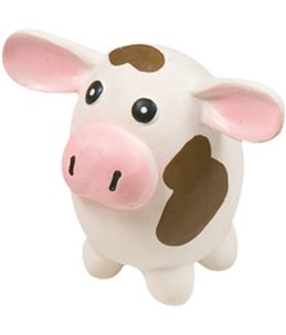 Latex ei-dier 10cm ass ass. 6 verschillende speelgoedjes