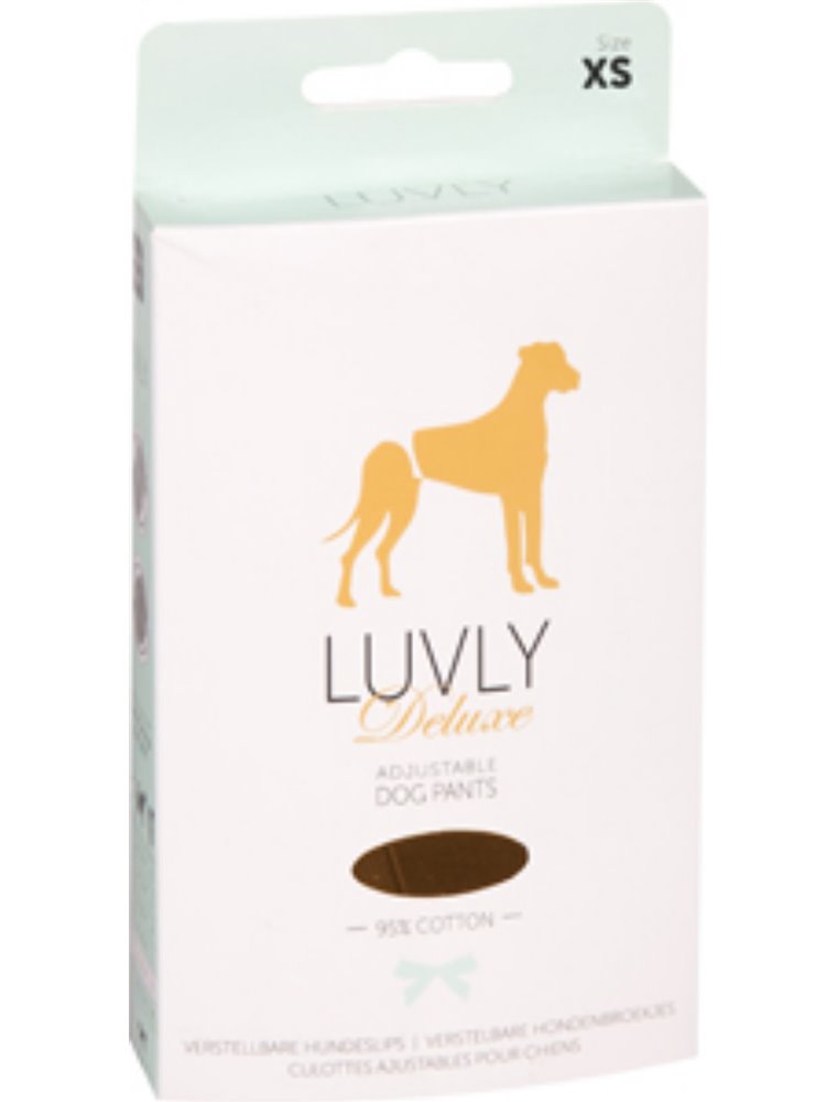 Hondenslip luvly xs - bruin