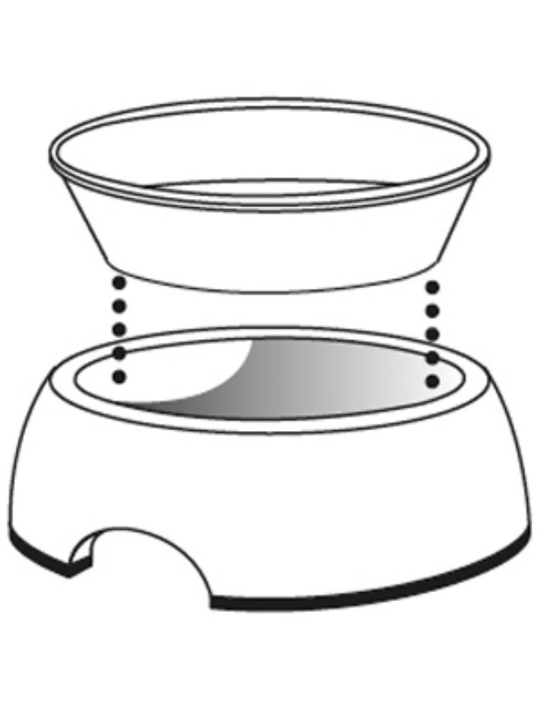 Eetpot royal rondo wit - s