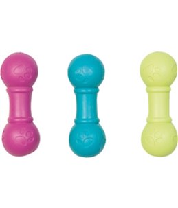 Rubber squeaky halter+pootje 10cm