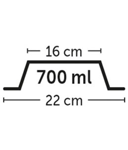 Eetpot royal slow down wit - l