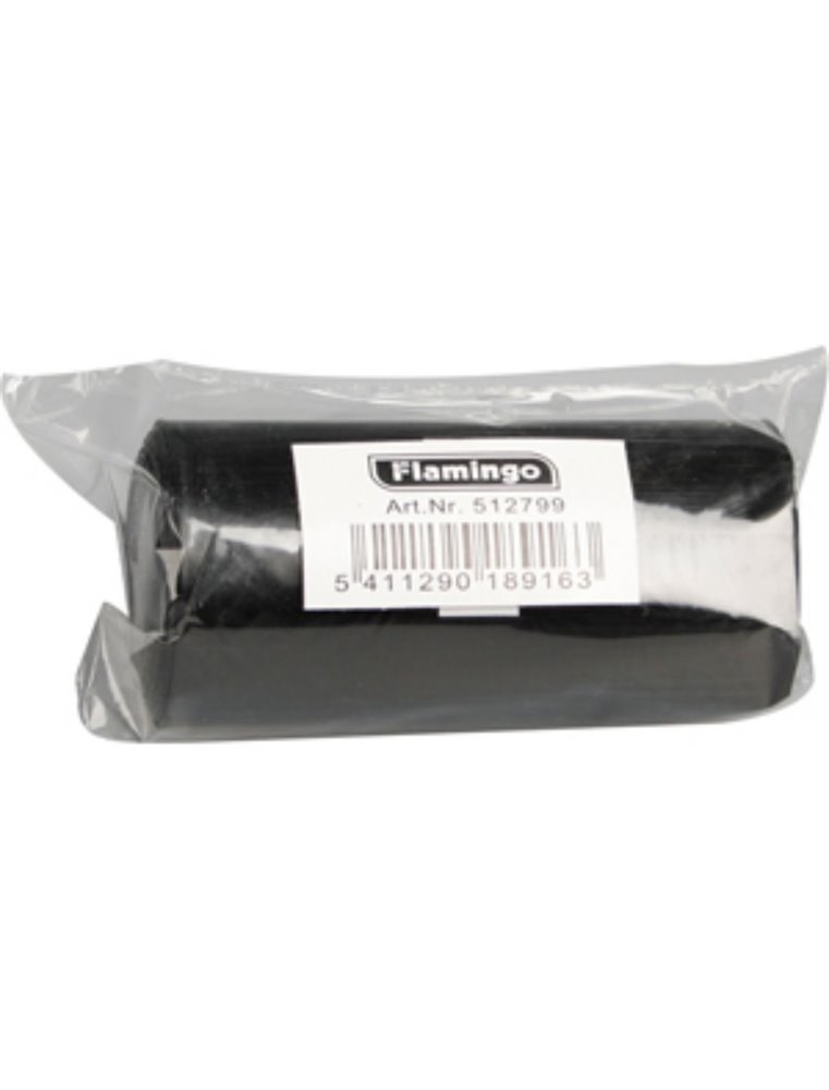 Poepzakjes basic zwart-displ 100x15 st